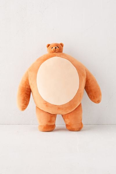 bear with tiny head plush
