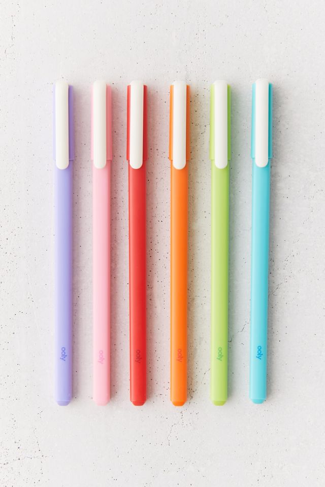 Fine Line Gel Pen Set Urban Outfitters Canada
