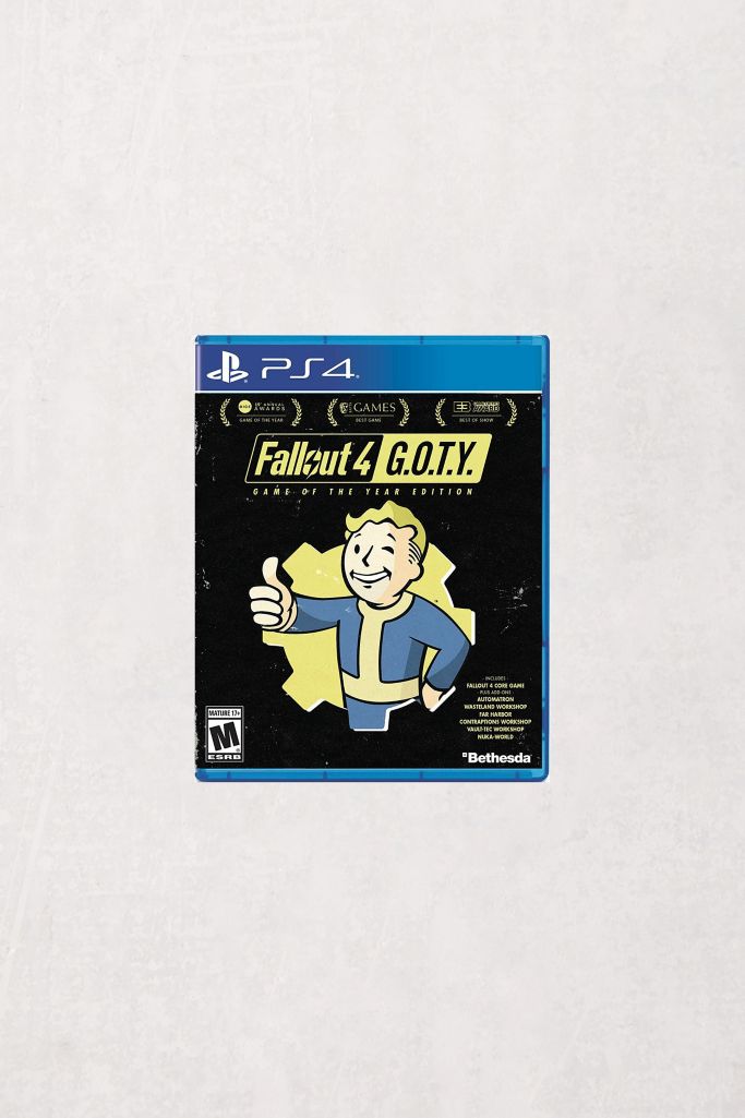 PlayStation 4 Fallout 4 Game Of The Year Edition Video Game Urban
