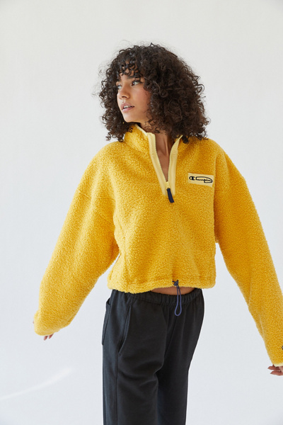 champion half zip sherpa