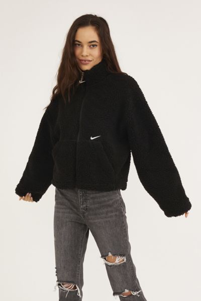 nike teddy jacket