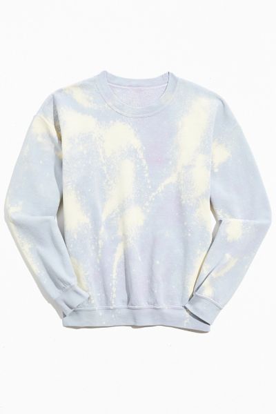 tie dye crew sweatshirt