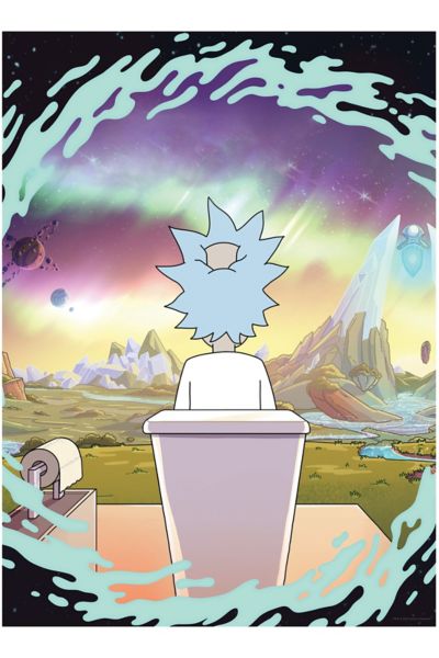 Rick And Morty Shy 1000 Piece Puzzle | Urban Outfitters