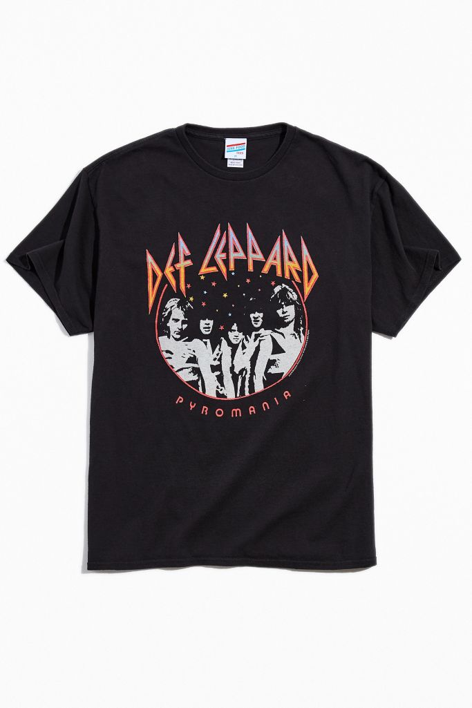 Junk Food Def Leppard Retro Tee 