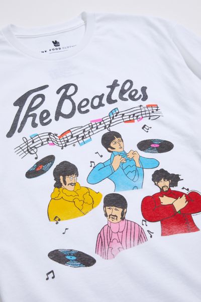 junk food beatles shirt