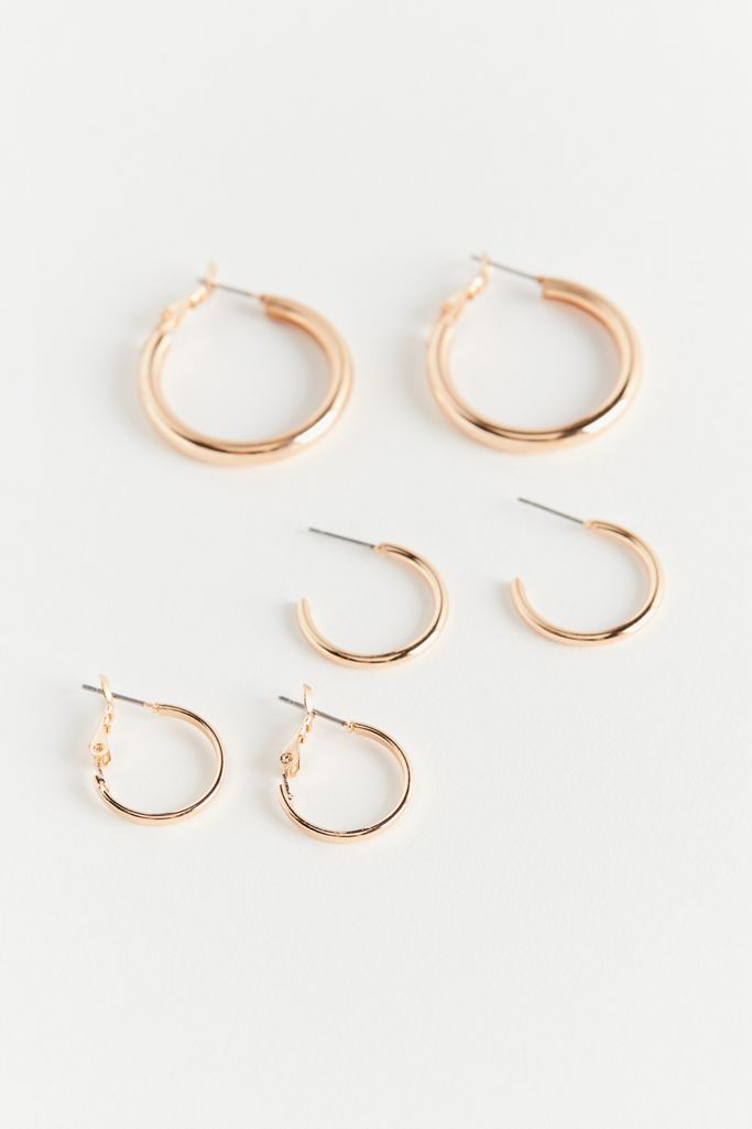 Hila Hoop Earring Set Urban Outfitters