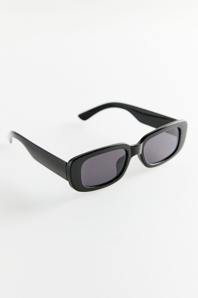 Ruby Plastic Rectangle Sunglasses | Urban Outfitters