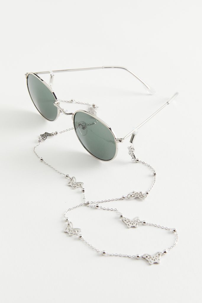 Butterfly Charm Sunglasses Chain Urban Outfitters
