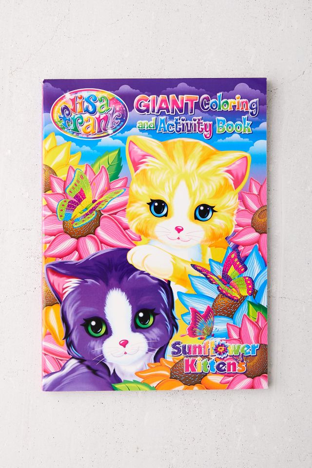 Download Lisa Frank Giant Coloring And Activity Book Urban Outfitters