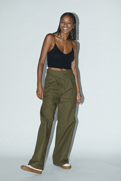 levis pleated trousers