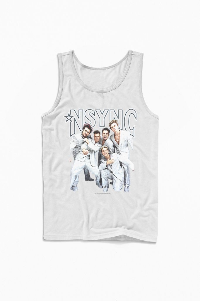 NSYNC Group Photo Tank Top Urban Outfitters