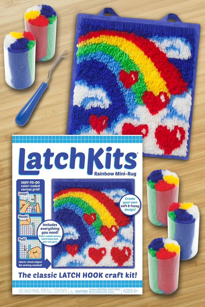 DIY Latch Hook Mini Rug Kit Urban Outfitters