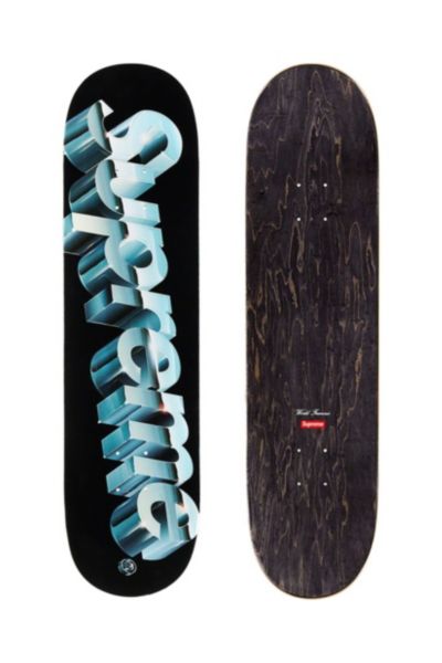 Louis Vuitton × Supreme Skateboard Deck Color Brown × Black Super