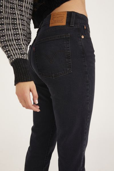 levi's wedgie icon jeans black