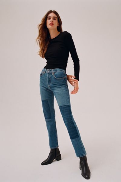 levis 501 patch jean