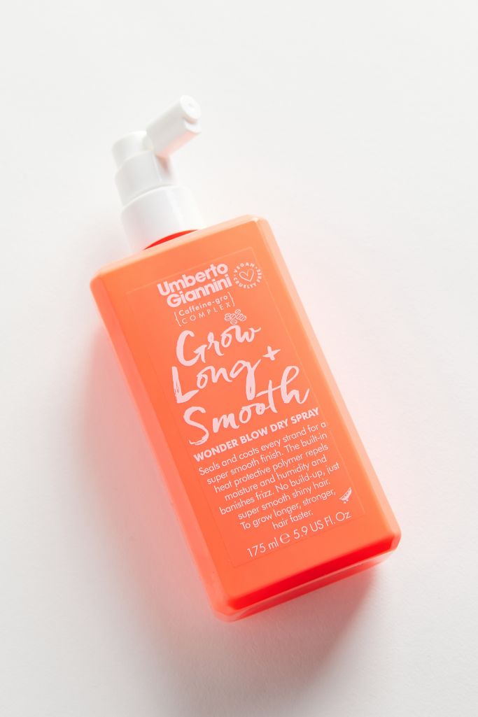 Umberto Giannini Grow Long And Smooth Wonder Blow Dry Spray Urban Outfitters