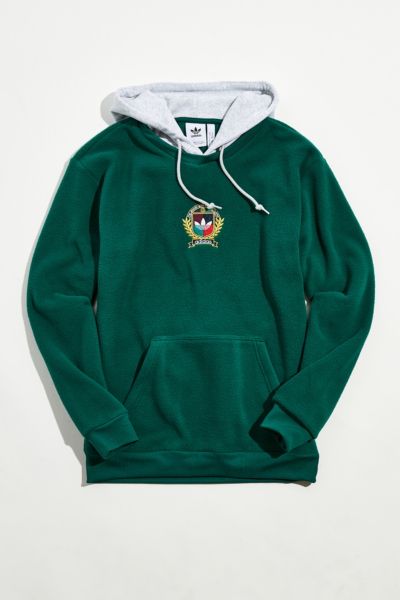 adidas Collegiate Crest Hoodie Sweatshirt | Urban Outfitters