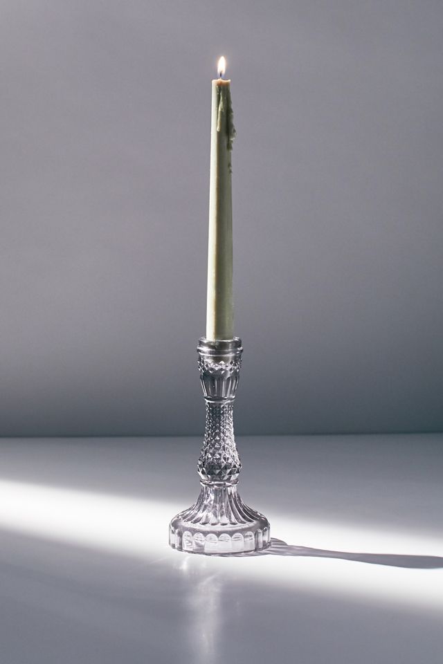 Cut Glass Taper Candle Holder Urban Outfitters Canada