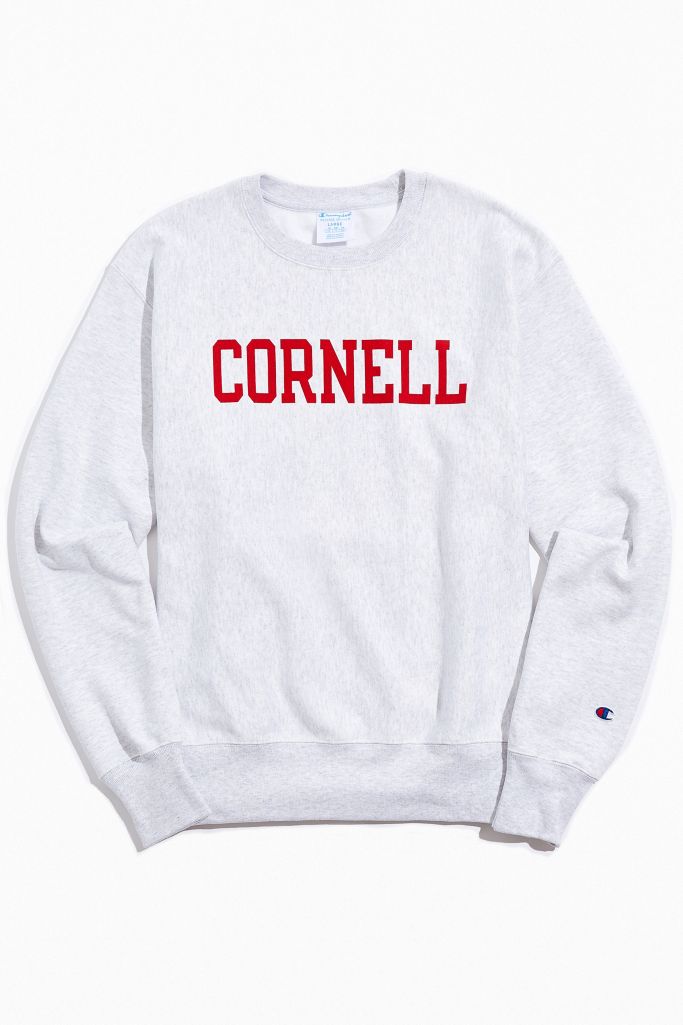 Champion Cornell University Crew Neck Sweatshirt Urban Outfitters