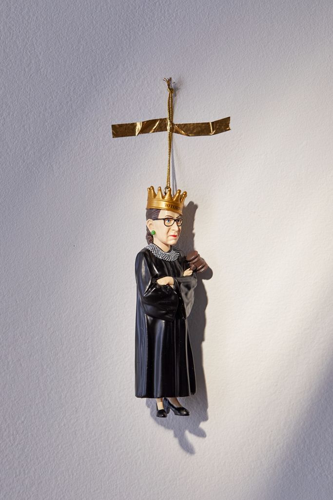 Ruth Bader Ginsburg Christmas Ornament Urban Outfitters