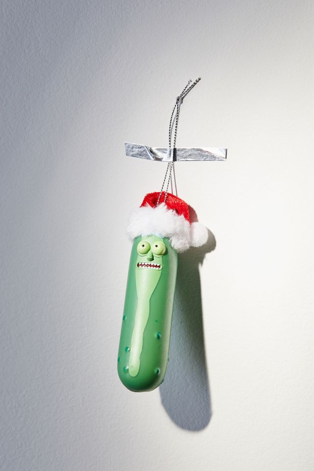 Rick And Morty Pickle Rick Christmas Ornament | Urban Outfitters