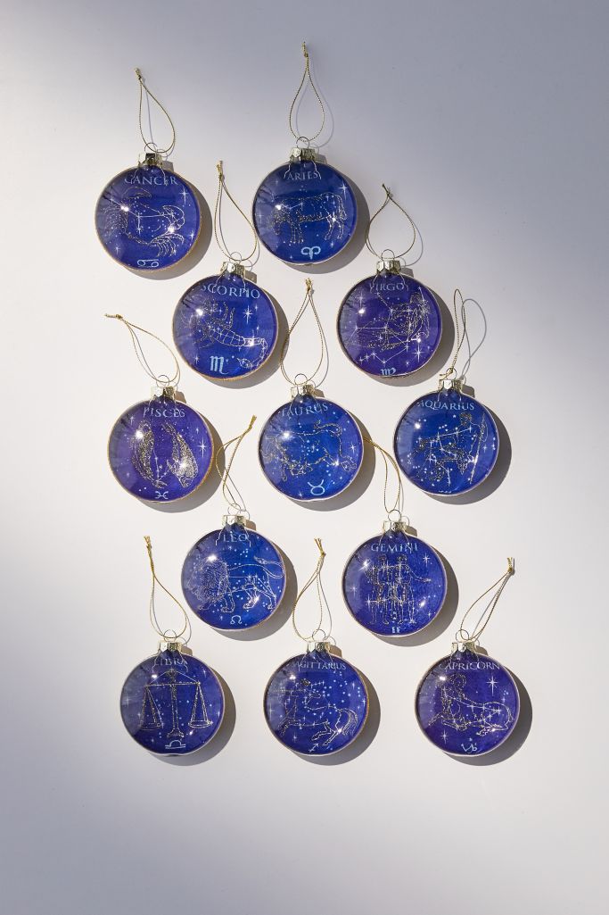Zodiac Christmas Ornament Set Urban Outfitters