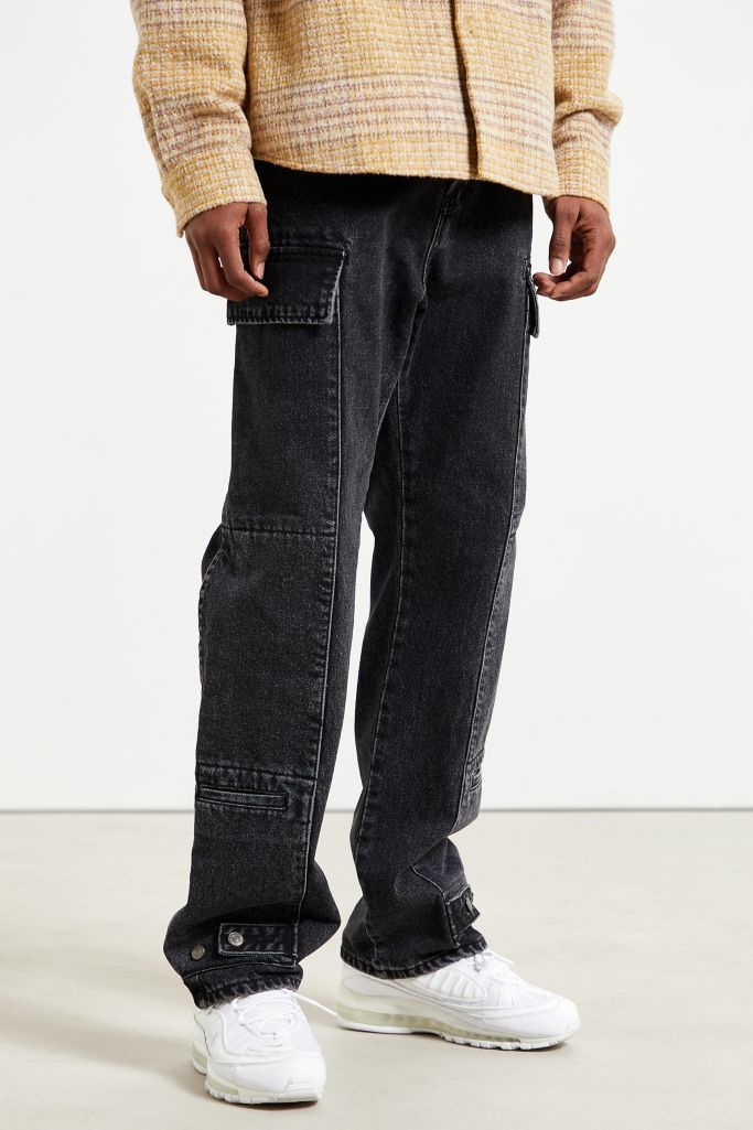 cargo pocket jeans