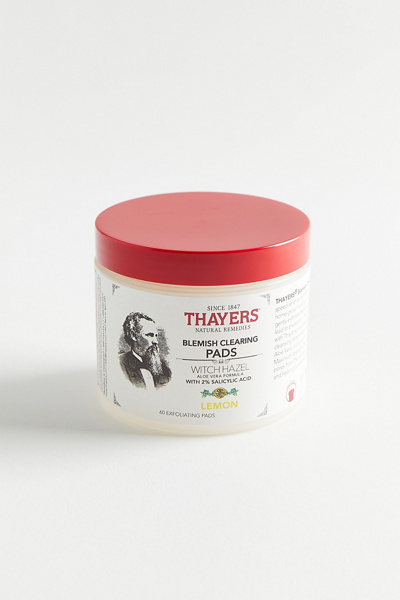 thayers witch hazel blemish clearing pads