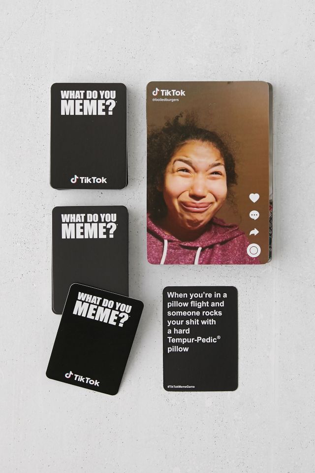 What Do You Meme Tiktok Edition Card Game Urban Outfitters