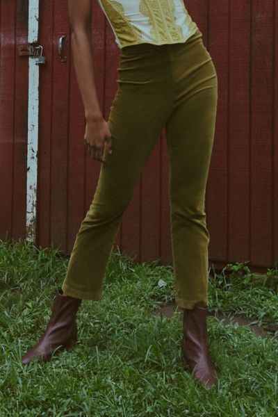 urban outfitters green corduroy pants