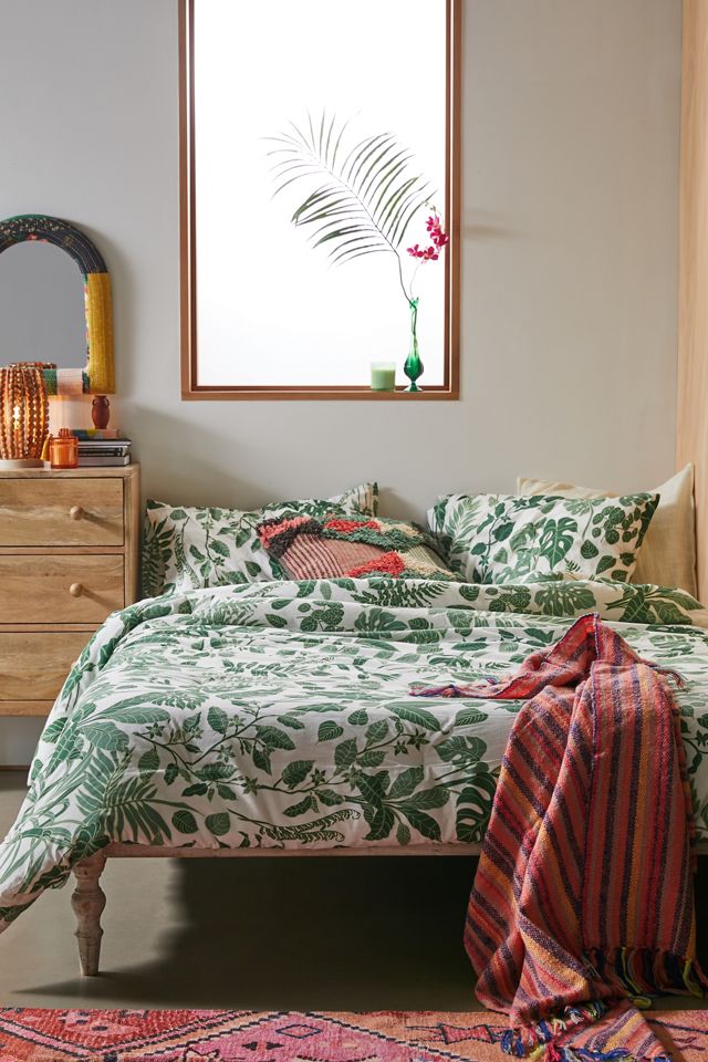 Jungle Comforter Set Urban Outfitters, Urban Outfitters Queen Bedding