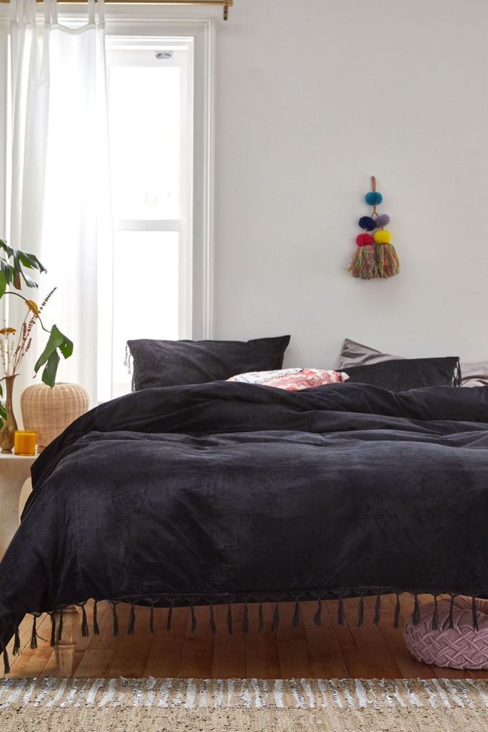 Julienne Velvet Duvet Cover Urban Outfitters Canada