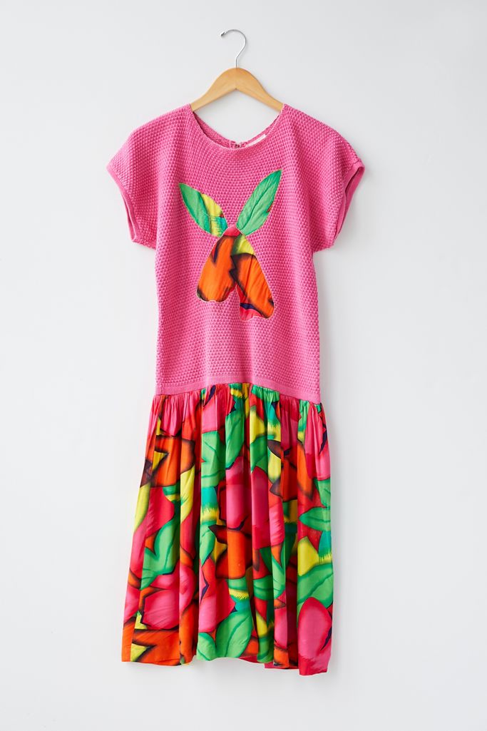 Vintage Knit Top Dress Urban Outfitters