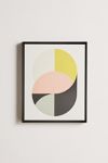 Thumbnail View 2: Metron Minimal Geometry No 1 Canvas Art Print