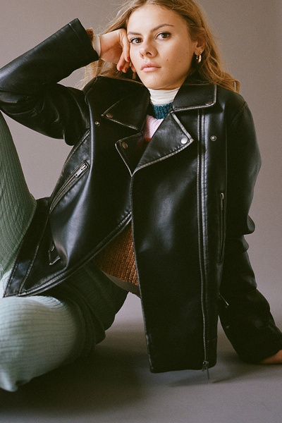leather jacket afterpay