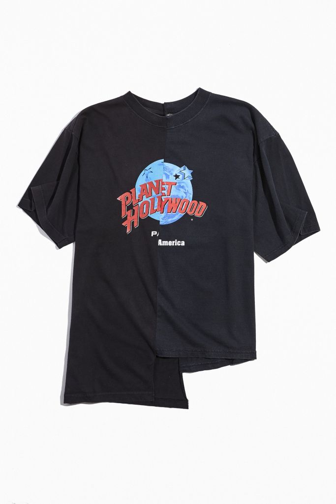 Vintage Planet Hollywood Split Tee | Urban Outfitters