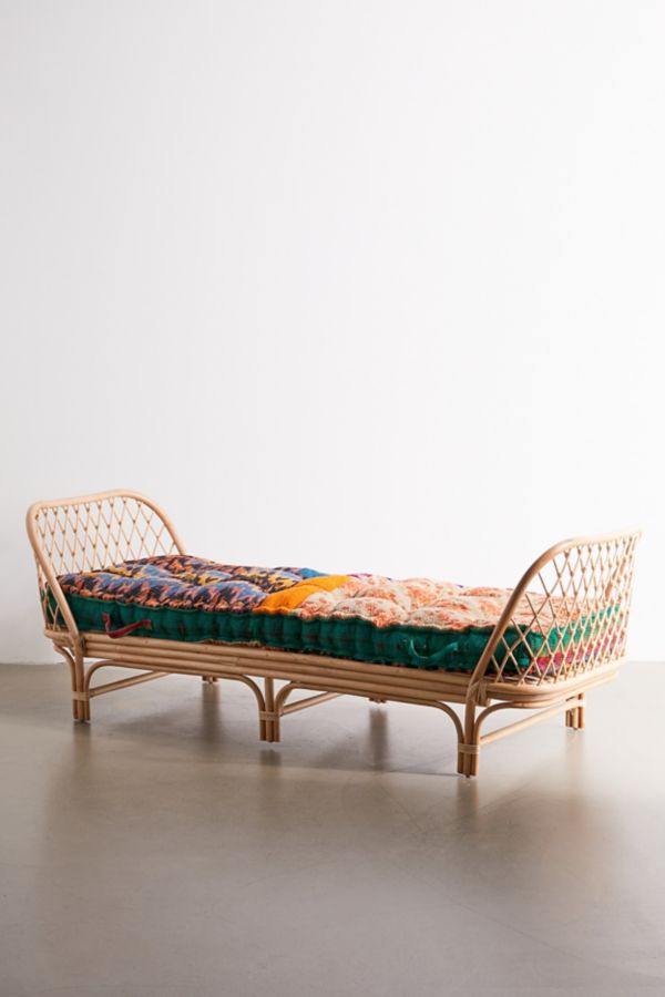 Slide View: 6: Urban Renewal Remnants Rohini Kantha Daybed Cushion