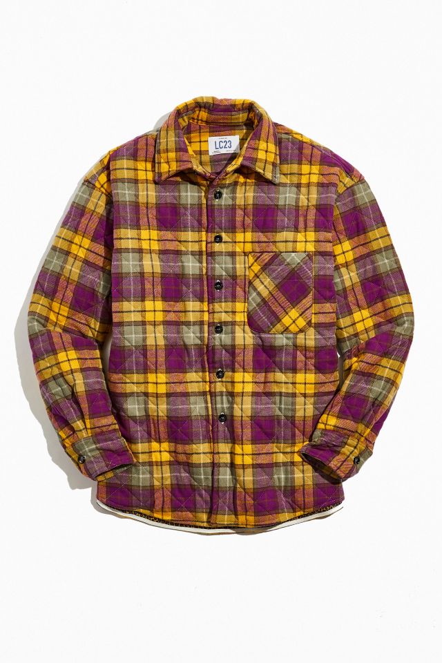 LC23 Quilted Check Shirt | Urban Outfitters