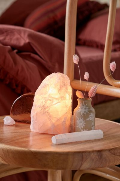 rose quartz table lamp