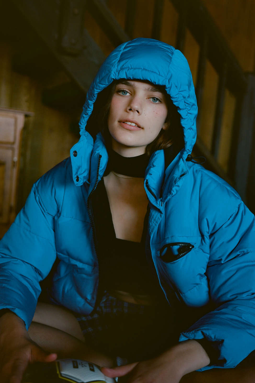 UO Rae Hooded Puffer Jacket | Urban Outfitters