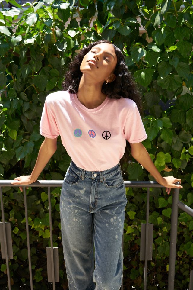 Peace Skate Cropped Tee | Urban Outfitters