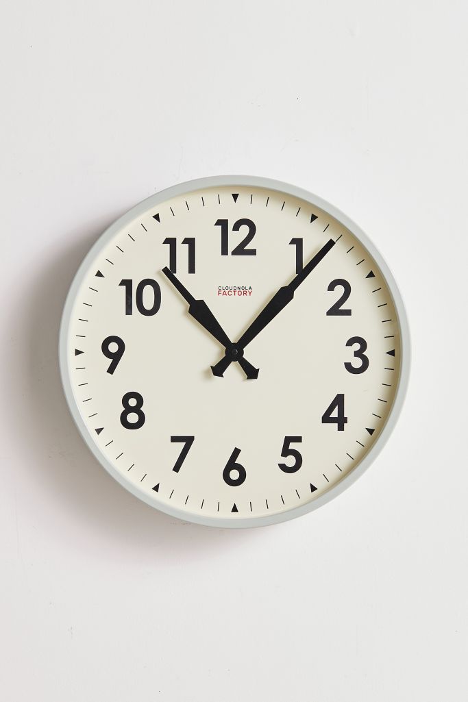 Cloudnola Factory Wall Clock Urban Outfitters