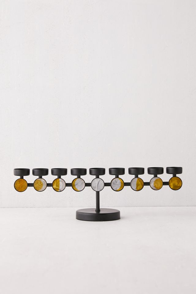 Ophelia Moon Phase Taper Candle Holder Urban Outfitters Canada