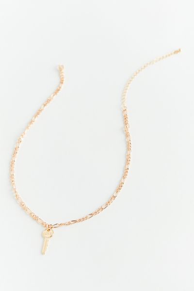 Key Charm Necklace | Urban Outfitters