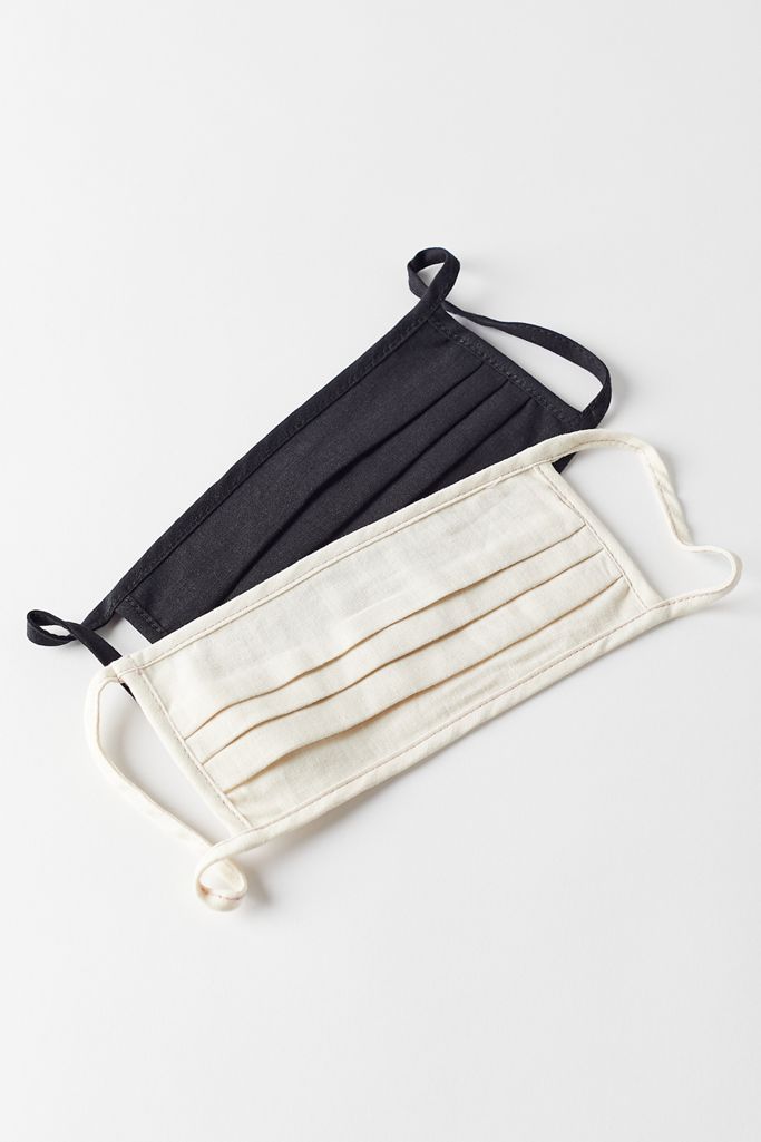 Urban Renewal ECOVERO™ Linen Reusable Face Mask Set Urban Outfitters