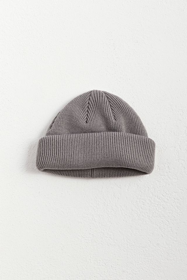 UO Short Roll Circular Knit Beanie Urban Outfitters