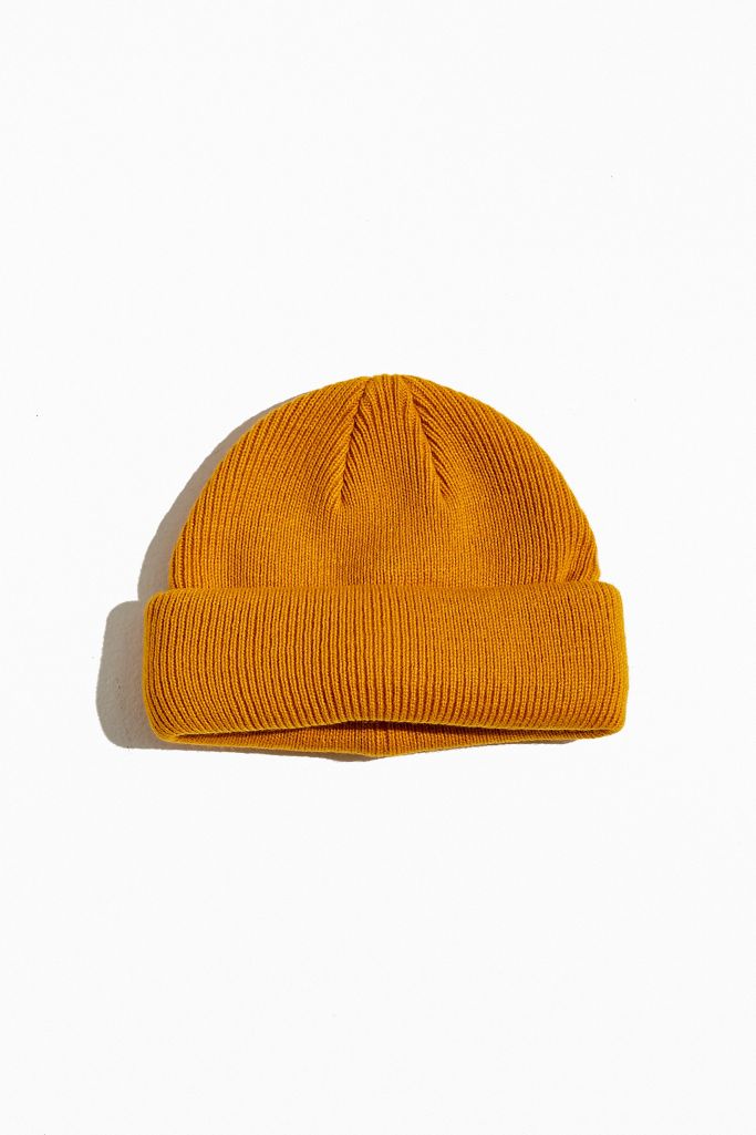 UO Short Roll Circular Knit Beanie Urban Outfitters Canada