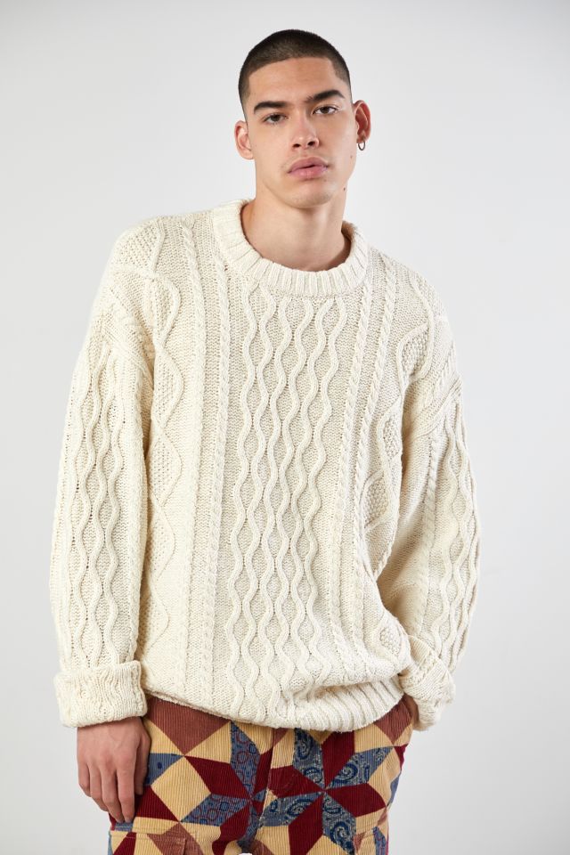 BDG Fisherman Crew Neck Sweater | Urban Outfitters Canada