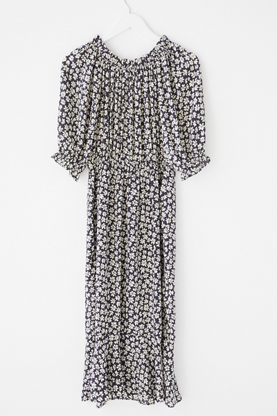 urban outfitters floral wrap dress