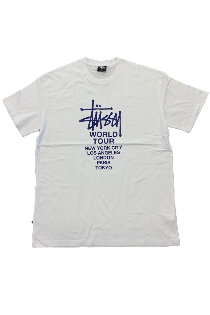 Stussy Solid Tour Mens Ss Tee Urban Outfitters
